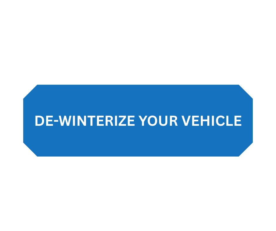 dewinterize your vehicle button